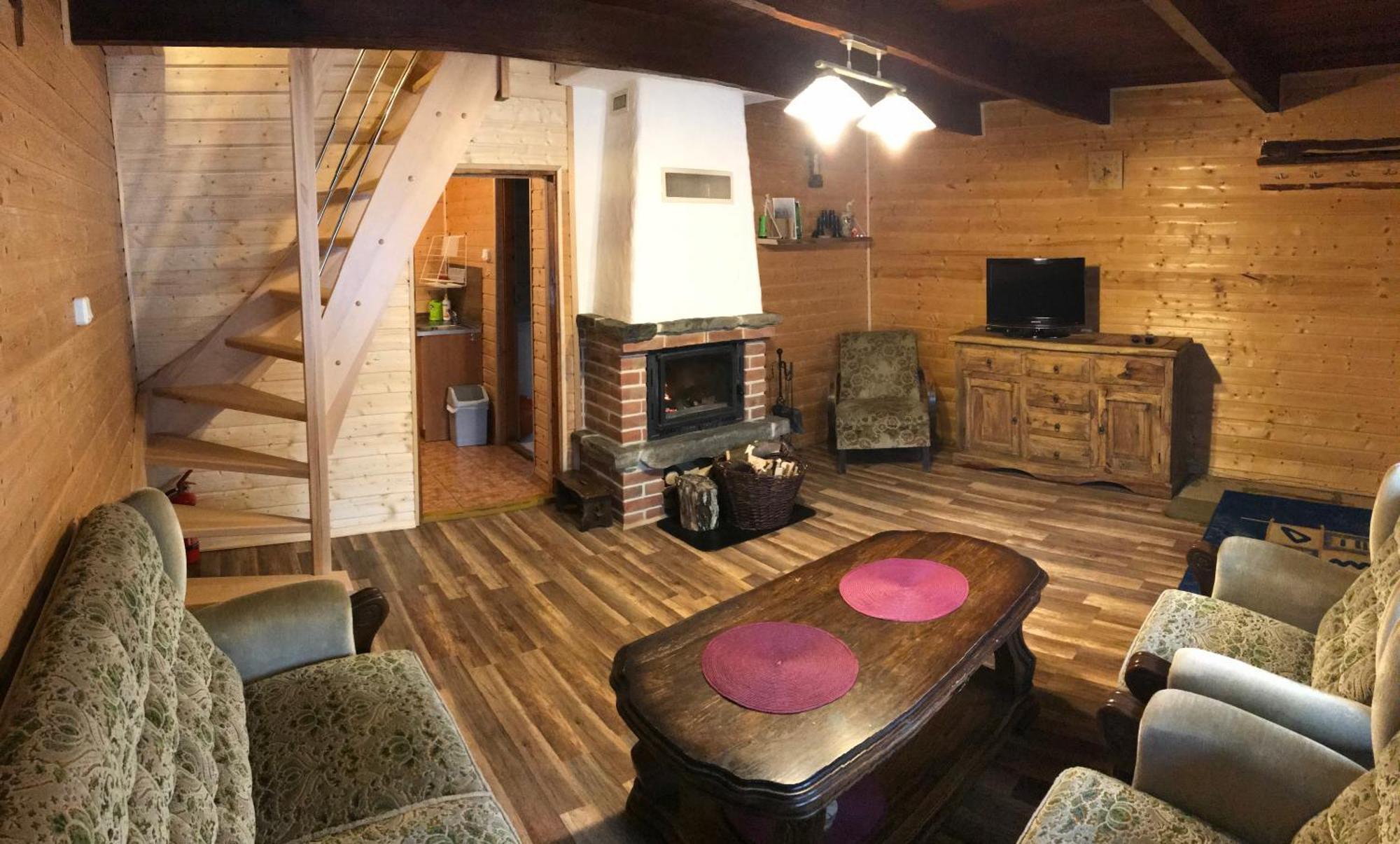 Chatka Pod Swierkami Baligród Exterior foto